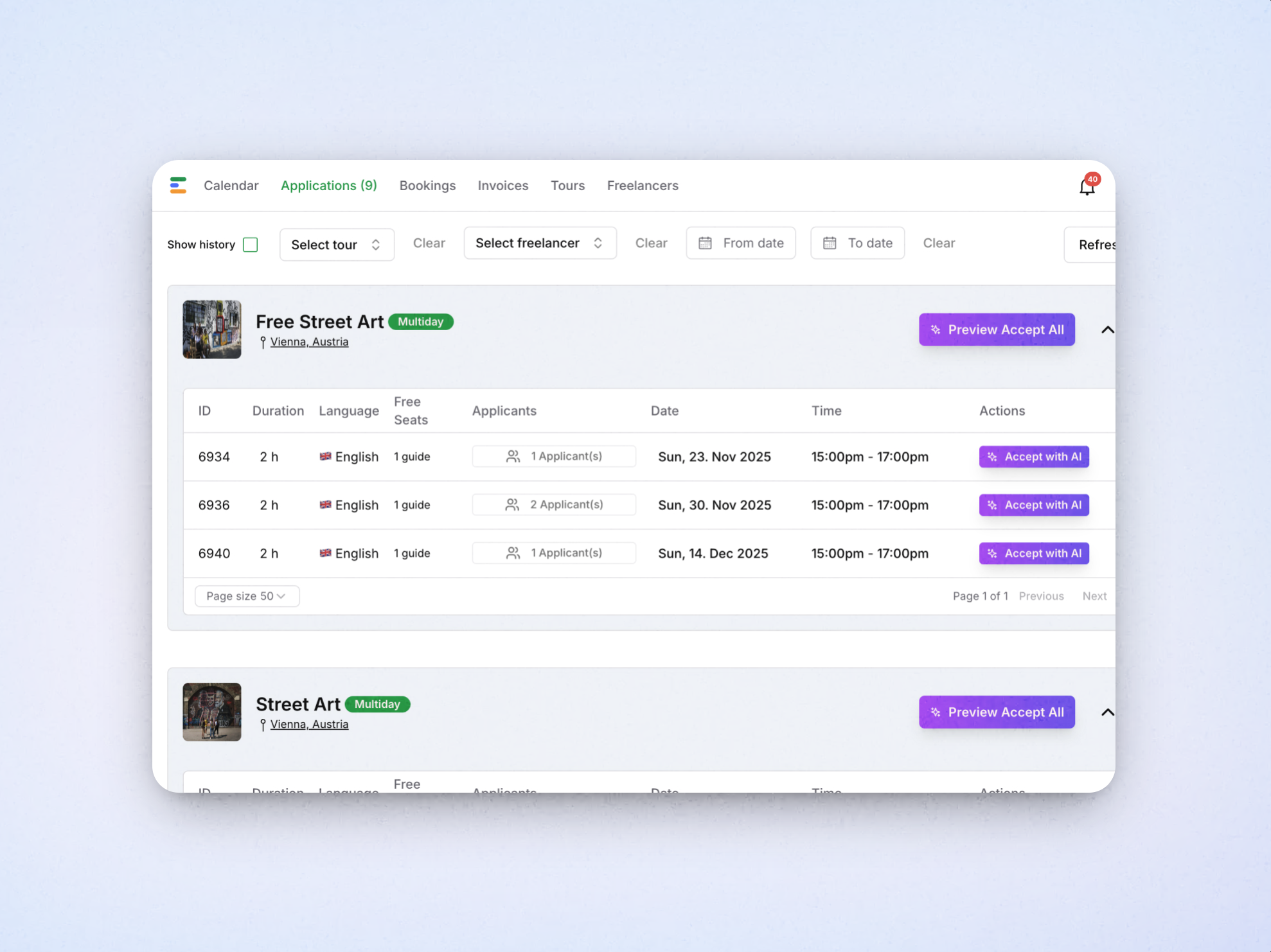 You Approve or Auto-Pick interface